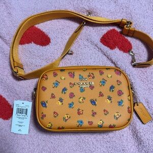 Coach Mini Jamie Camera Bag With Mini Vintage Rose Print